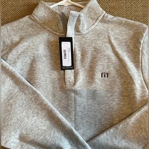 Travis Matthew Grey Cloud 1/4 Zip